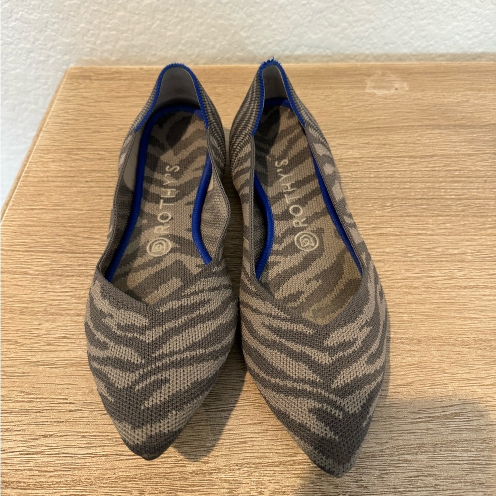 ROTHYS THE POINT WOMENS FLAT SHOES 8.5